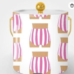 Katie Kime Beach Bum Ice Bucket NWT